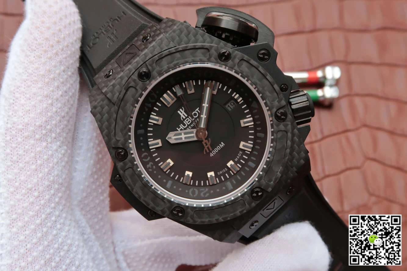 Hublot King Power Oceanographic 4000M 731.QX.1140.RX V6 Factory 1:1 Best Edition Replica Watch Carbon Fiber Case
